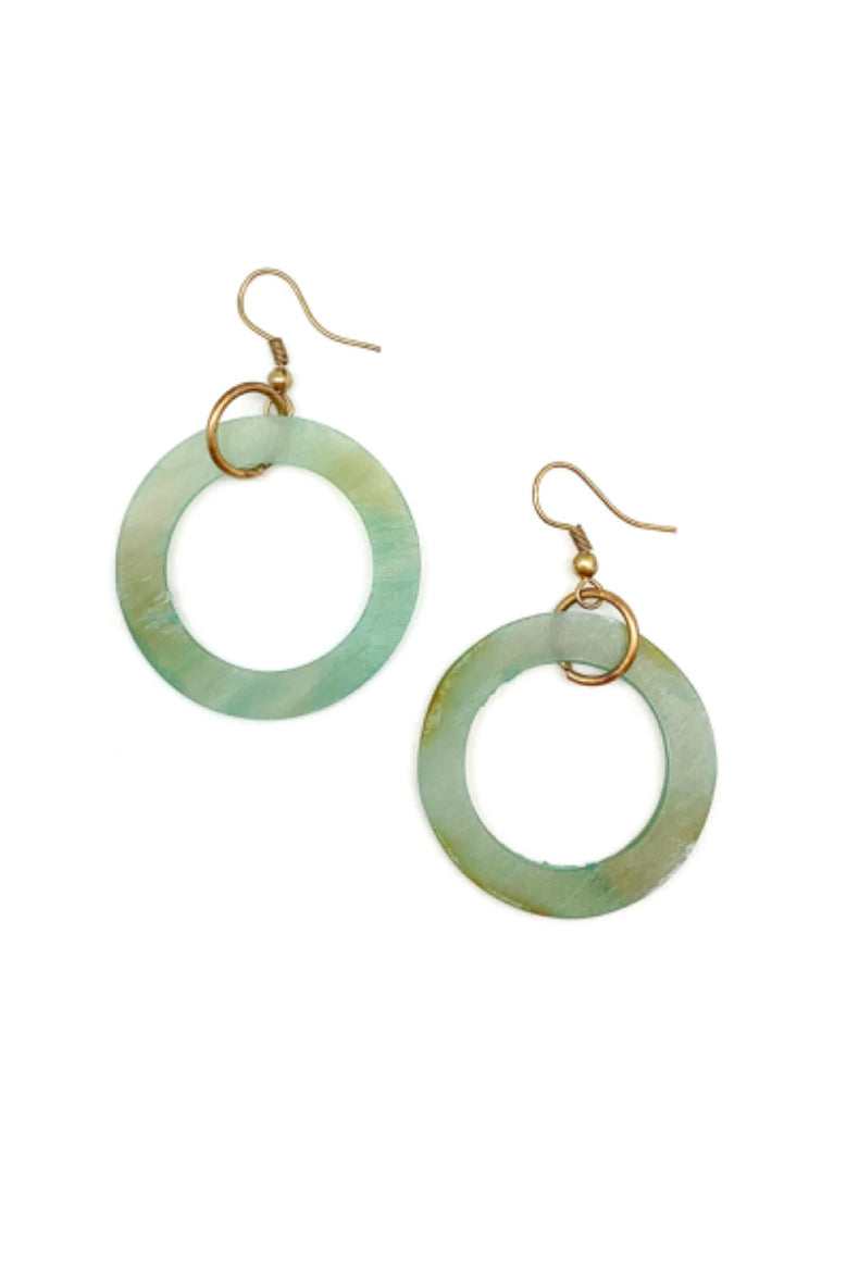 Circling the Ocean Earrings