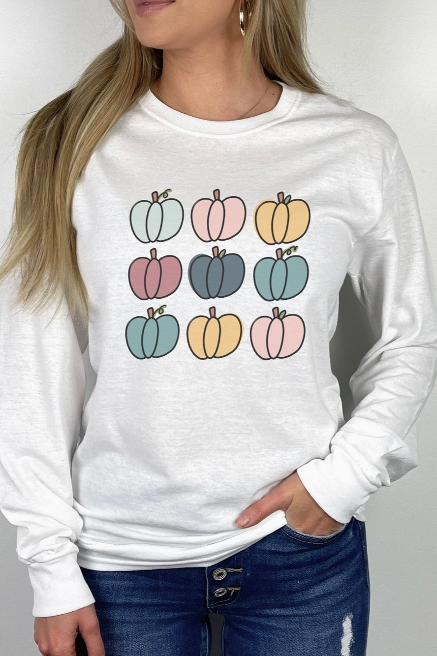 Pumpkin Patch Long Sleeve Graphic Tee