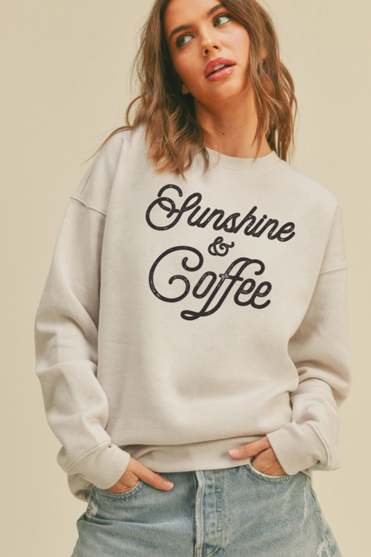 Sunshine & Coffee Sweatshirt