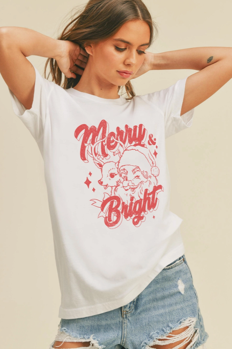 Merry & Bright Tee