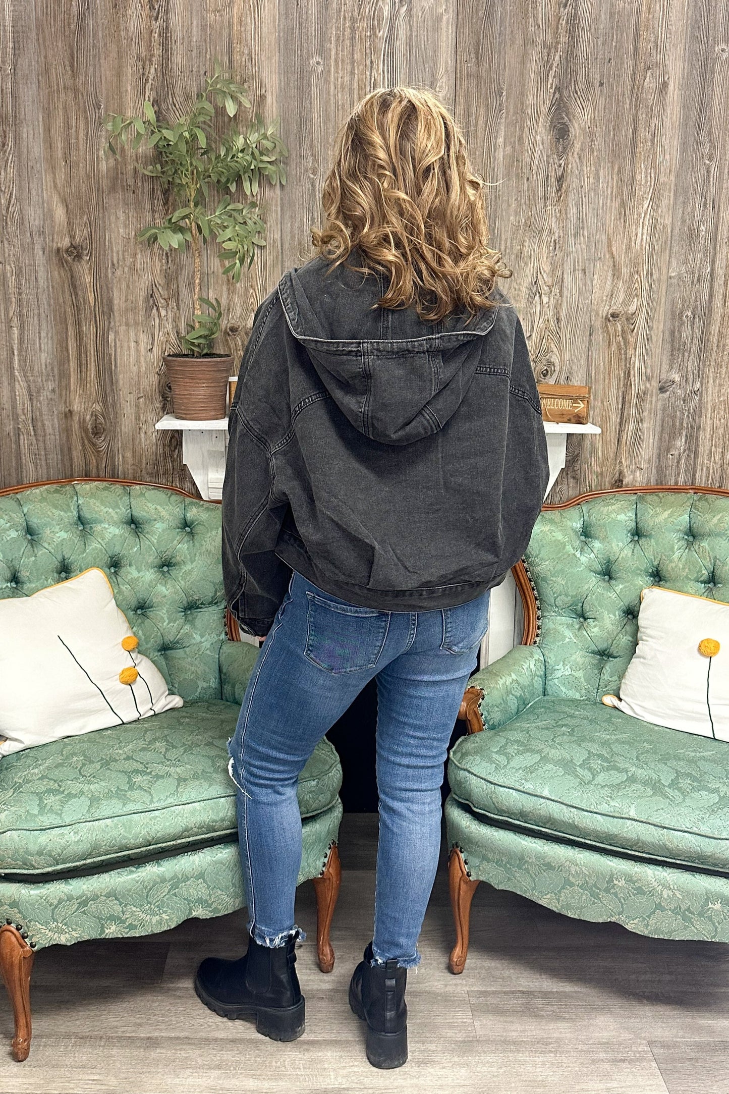 Walking on the Farm Denim Jacket